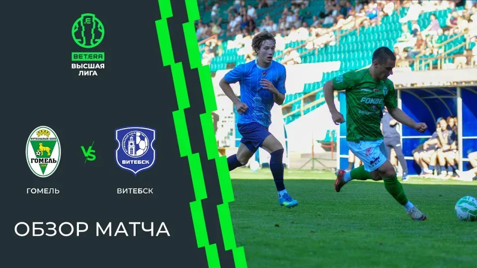 Обзор матча Гомель  — Витебск