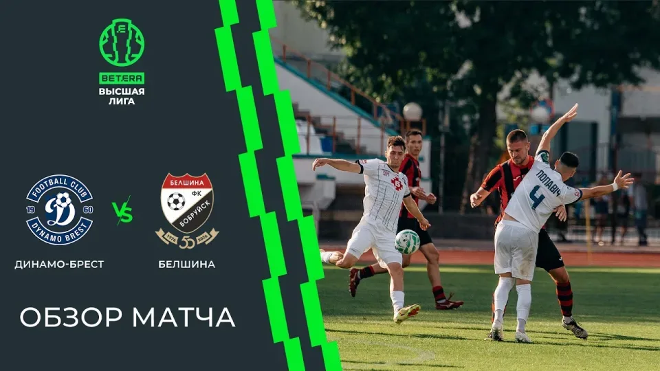 Обзор матча Динамо-Брест  — Белшина