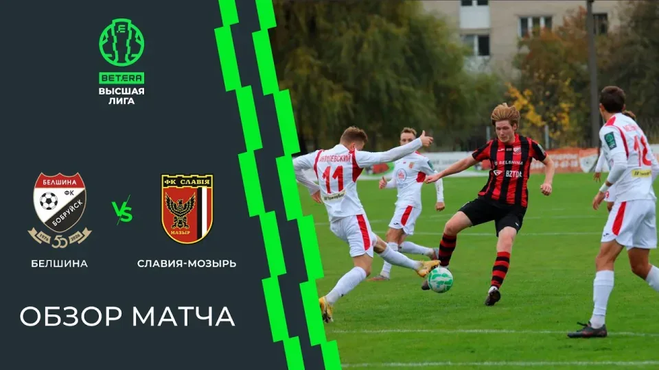 Обзор матча Белшина — Славия-Мозырь