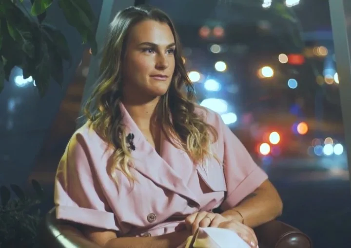 Теннис. WTA. Соболенко была  на матче "Флорида" - "Нью-Джерси"
