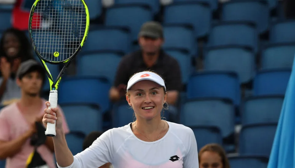 Теннис.WTA. Александра Саснович вышла в 1/4 турнира в Санкт-Петербурге