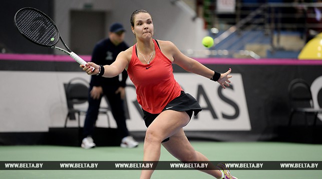 Теннис. ВТА. Белорусская теннисистка победила в составе парного разряда турнира в польской Гдыне