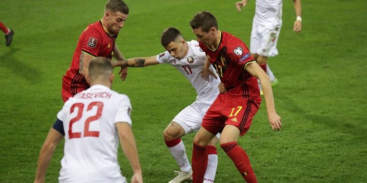Футбол. 8 сентября в рамках квалификации к ЧМ-2022 состоится матч между командами Беларуси и Бельгии