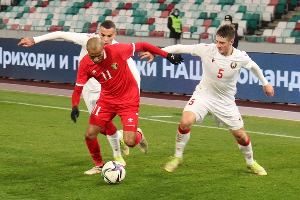 Футбол Беларуси. Матч с Иорданией стал одним из самых малопосещаемых