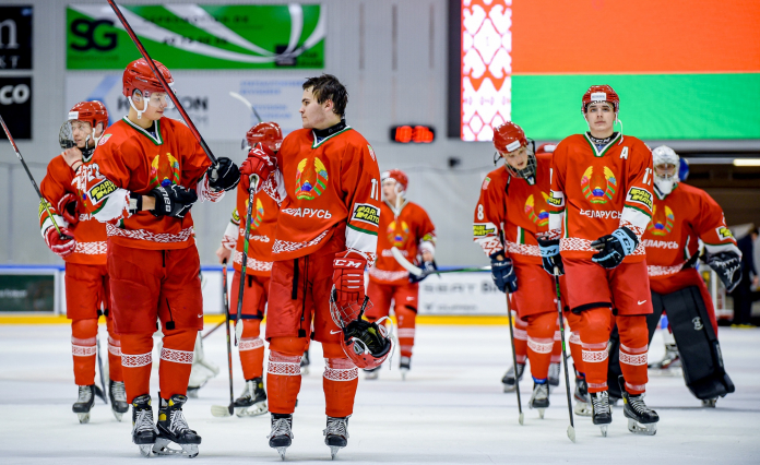 Хоккей. МЧМ-2022. Беларусь U20 победила Норвегию U20 и вышла в элитный дивизион