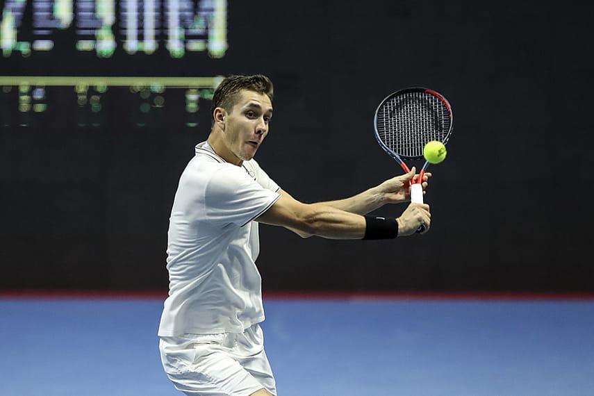 Теннис. Егор Герасимов опустился на 1 строчку в рейтинге ATP
