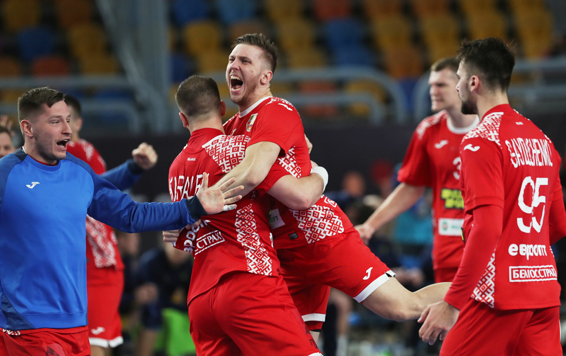 Матчи сборной Беларуси на Чемпионате Европы по гандболу 2022