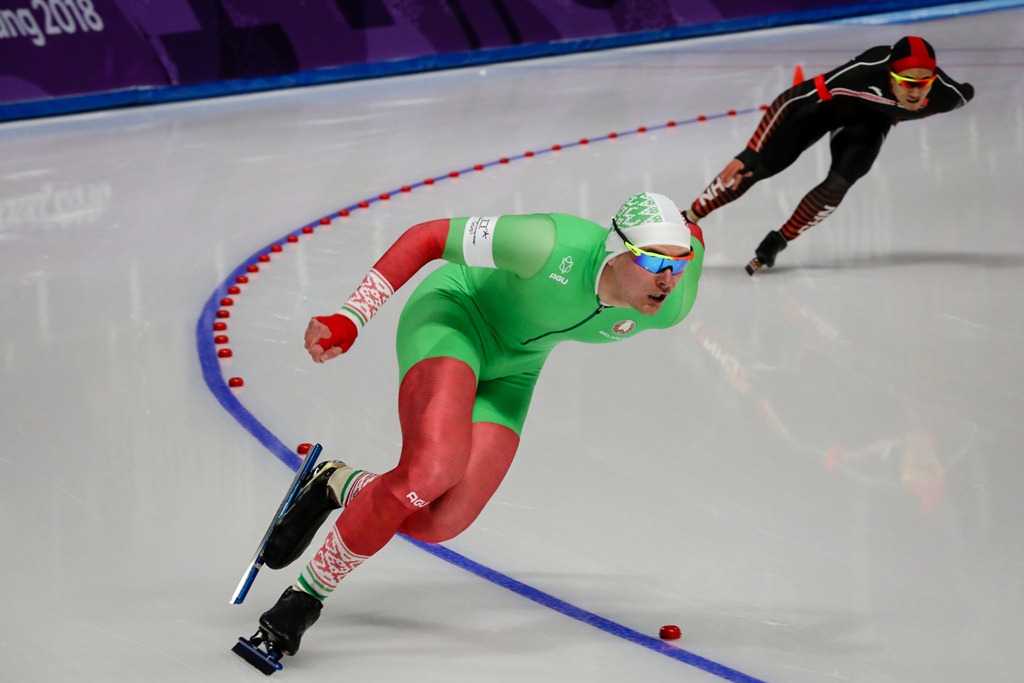 ОИ-2022. Конькобежный спорт. Игнат Головатюк занял последнее место на дистанции 500 метров 