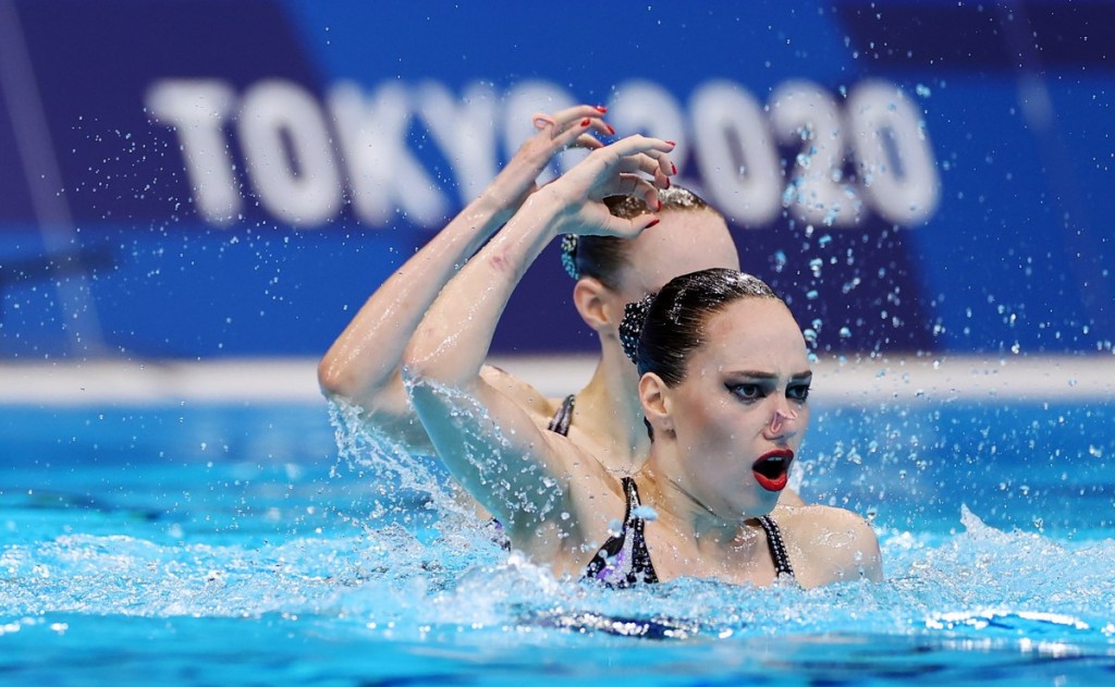 Василина Хондошко стала второй в произвольной программе на ЧР по синхронному плаванию