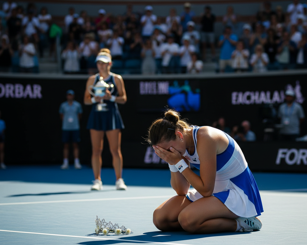 Корона соскользнула: драма Арины Соболенко в шаге от австралийского хет-трика